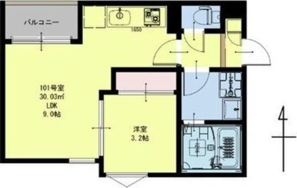 REGALEST泉中央の物件間取画像